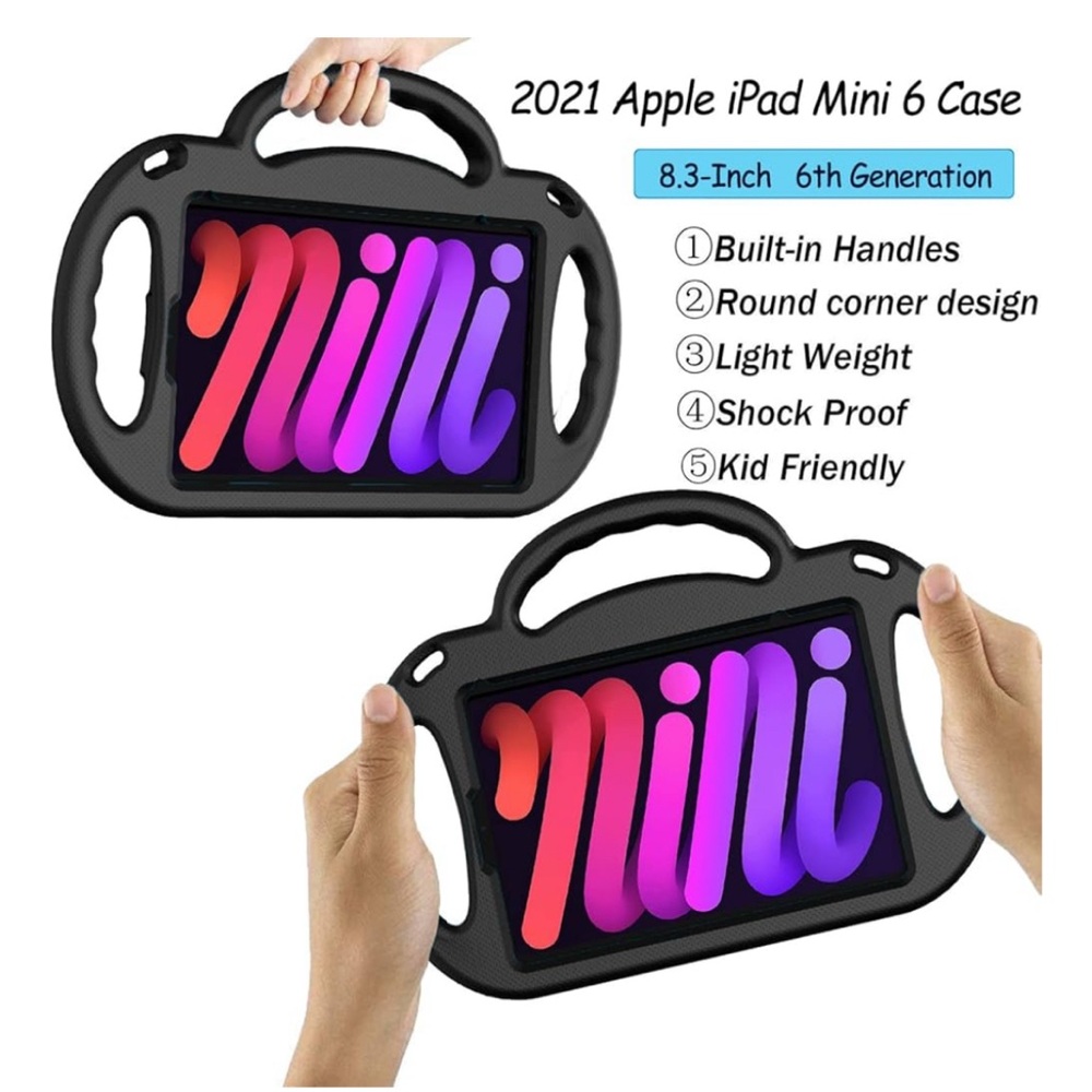 Apple iPad Mini 6 Case - Black